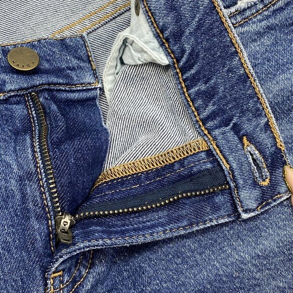 Hatch Women’s The Slim Maternity Straight Jeans Size 28 Indigo Blue - Picture 7 of 9